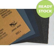 FINISHING ABRASIVE SANDING PAPER PACK- P400, P600, P800, P1000, P1500 (EACH 1 PIECE, TOTAL 5 PIECES)