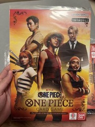 航海王卡牌遊戲的真人版特別收藏套裝。