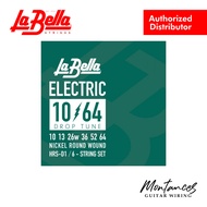 La Bella HRS-D1 Drop Tune | Nickel Roundwound | 10-64 Heavy | Electric Guitar String Set