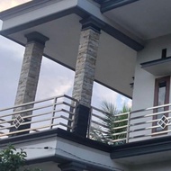 pagar rumah minimalis stainless steel/Railing/Balkon bahan stainless