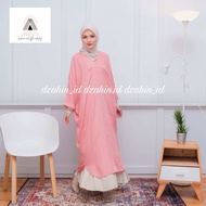 Kaftan Rayon Polos || Gisella Kaftan Wanita || Gamis Kaftan Rayon ||