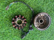 ชุดมัดไฟจานไฟHonda-Dash125LS125 ของแท้มือสอง