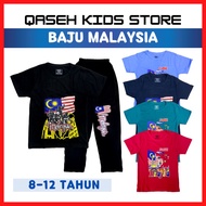 🇲🇾 BAJU MALAYSIA / BAJU MERDEKA 2023 KANAK-KANAK 8-12 TAHUN [ Latest Design ] LELAKI PEREMPUAN