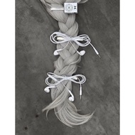 Wired Headphone Hair Clip Bow y2k Hair Accessories Retro Cute