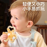 Manhattan Clutch Ball Baby Toy Silicone Chewable Teether Baby 3 to 6 Months 0 One 1 Year Old Molar S