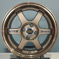 ล้อแมกซ์รถเก๋ง YACHIYODA 7X15/4รู100 สีBRONZE7 รุ่น V-17SL [TE-37](ลงราคาต่อวงแต่ไม่ขายแยก)