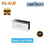 Original Dekson GC U800 AL CP Glass Clip