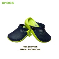 「Authentic」Crocs LiteRide Clog Men'S And Women'S Sandals รองเท้าแตะ  รับประกัน 5 ปี-รุ่นเดียวกันในห้าง