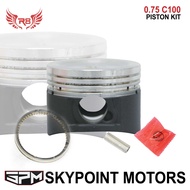 R8 PISTON KIT C100 0.75 D&B FOR MOTORCYCLE (9856-415)