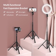 musdoing-SG KINGJOY FL0591 56.4-inch Foldable Tripod Stand Aluminum Alloy 3kg/6.6lbs Load Capacity C