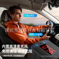 New Cross-Mirror 5.4 Bluetooth Adapter Car Car FM FM Hands-Free Call Transmitter Receiver Two-in-One