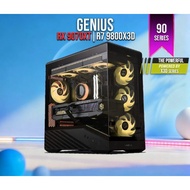 INVADER GENIUS G09 | RX 9070XT | Ryzen 7 9800X3D GAMING DESKTOP