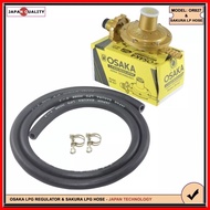 ✔ ◸ ▬ Lpg regulator with hose (Osaka and Sakura)