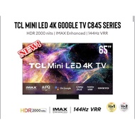 TCL C845, 65 inch QD-Mini LED 4K TV with Quantum Dot