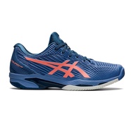 Asics รองเท้าเทนนิสผู้ชาย Solution Speed FF 2 | Blue Harmony/Guava ( 1041A182-400 )