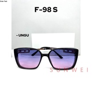 F-98S Square Frame Beach Glasses For Women Anti UV and Elegant