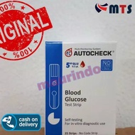- Autocheck Blood Glucose Strip / Autocheck Blood Sugar 25 Strips