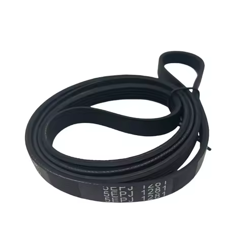 5PJE1281 0033204 Drum Washing Machine Drive Belt 5PEJ1281 5EPJ1281 1281 5EPJ 5P For For Midea Dryer 