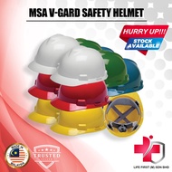 MSA V-GARD CAP  CHINA SIRIM DOSH  SAFETY HELMET / HEAD PROTECTIVE / TOPI KESELAMATAN