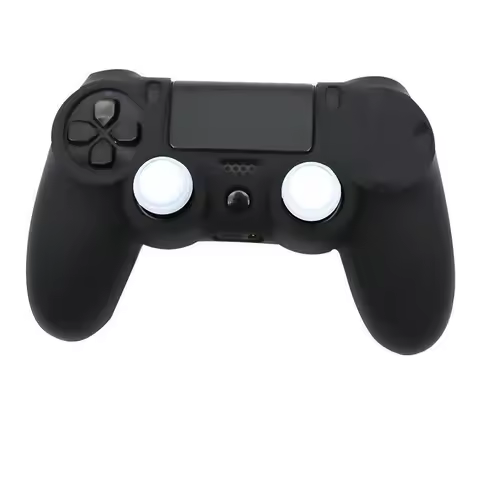 50PCS For Ps4 Handle Silicone Case Ps4 Silicone Case Game Handle Monochrome Dust Proof Handle Case