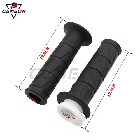 For Kawasaki VERSYS 650 Z650 H2 ZR-7 KZ750 VN750 ZZR1200 GTR1400 Motorcycle 7/8 Inch 22MM Rubber Han