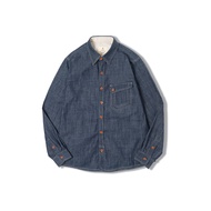 <1229>MADEN brand tooling style 2025 autumn new arrivals Men youth American retro stacking long-slee