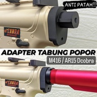 Adapter Popor M416 Ar15 Dcobra Tabung Popor AEG