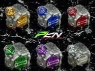 ฝาครอบ4วาล์วW125 มี สีแดง สีเขียว สีม่วง สีน้ำเงิน สีมิเนียม สีทอง อุปกรณ์โอลิงหัวระบายครบชุด