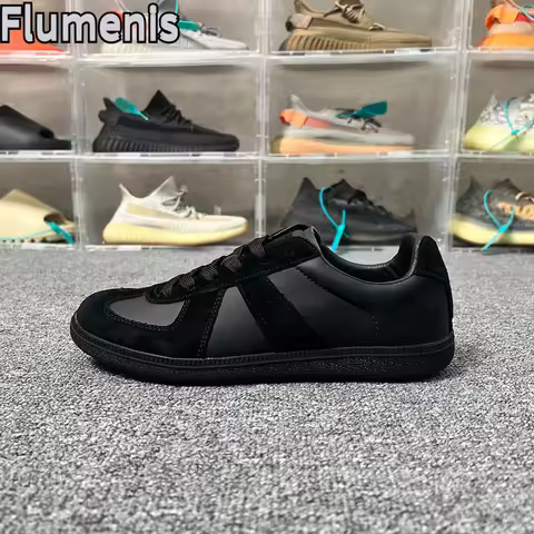 Madden Retro Color Blocked Training Shoes for Men and Women Casual Sports Shoes Layered Leather Lace