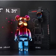 [Pre-Order] BE@RBRICK x Casio_ G-Shock_ “Night of Shanghai (上海之夜)” 400% &amp; watch GM5600/GM110 set (China Exclusive)