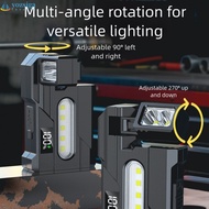Magnetic Rechargeable Work Light with LCD Display 360 Degree Rotation Dual Light