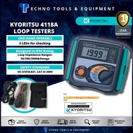 KYORITSU 4118A LOOP TESTERS - Brand New