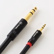 6.5 6.35 3.5mm 對錄線【M131】AUX 平衡線 吉他連接6.5轉3.5 TRS