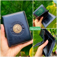 Ví Đứng Nam Da Bò THÁI Cefiro TỘC TRƯỞNG Cao Cấp Bản Màu Đặc Biệt- Họa Tiết Đồng Nguyên Khối ( Bóp N