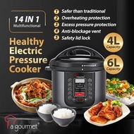 Electric Pressure Cooker Rice Cooker 6L Multifunctional 14-IN-1 Touch (2 Years Warranty)