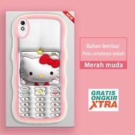 Jasouwe Redmi 6 6A 7 8 8A 9 9A 9C 10A 10C 10 12 5G 13C POCO C65 Note 12R Casing Handphone hello kitt