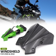 Motorcycle New Windshield Wind Deflector WindScreen Visor Viser Compatible For Kawasaki Z900 Z650 Z 
