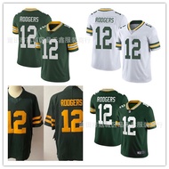 Same Day DeliveryNFL Packer Green Bay Packers Men's 2nd Generation 12 #Aaron Rodgers Rugby Jersey PJ