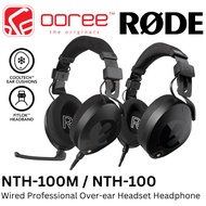 RODE NTH-100 / NTH-100M ( WITH MICROPHONE) PROFESSIONAL OVER-EAR HEADPHONE HEADSET WITH COOLTECH EAR