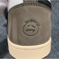 Brown Top Suede aj1 Air Jordan 1 Travis Scott High Basketball Shoes Size4-13