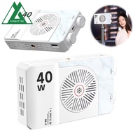 FORBETTER Mini LED Video Lamp, CRI/TLCI 90+ 40W RGB LED Camera Light, Lightweight 2800-9000K FX 8 Mo