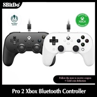 NEW 8BitDo Pro 2 Wired Controller for Xbox Hall edition ,USB Gamepad for Xbox Series X, Xbox Series S, Xbox One, Windows