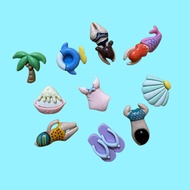 crocs button jibbitz crocs crocs charm Crocs Shoes - Summer Swim Cute Cartoon Buckle Floral Design