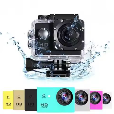 2.0 Inch Full HD 1080P Waterproof Camera Camcorder Sports DV Go Car Cam Pro Camcorder With Cam Acces