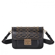 Michael Kors Sloan Strap Leather Shoulder Bag - Black 30F8GS9L3U-001