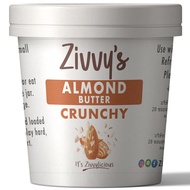 อัลมอนด์บัตเตอร์กรุบกรอบ เนื้อหยาบ Crunchy Almond Butter | Zivvys