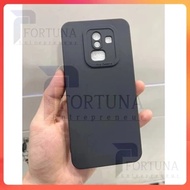 Samsung A6 Plus Plain Slim-Black Casing