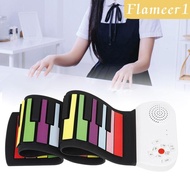 [flameer1] 49 Key Roll up Piano Roll up Keyboard Piano for Living Room Home Boys Girls