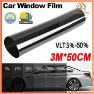 {pvhy Car products} 50cm X 3m VLT Car Window Film Sun Shade DIY Magic Tinted Films for Car UV Protec