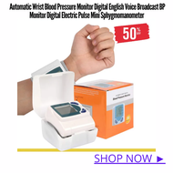 Automatic Wrist Blood Pressure Monitor Digital  BP Monitor Digital Electric Pulse Mini Sphygmomanome